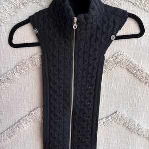 Veronica Beard Black knit dicky